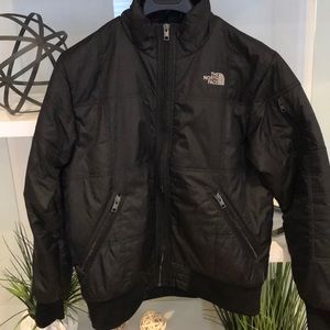 Black lightweight North Face Bomber Jacket